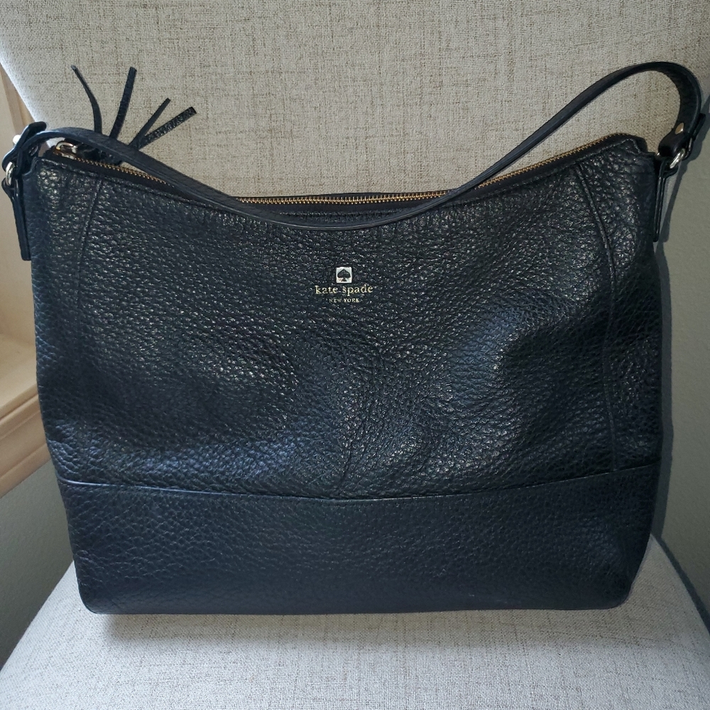 Kate Spade Black Leather